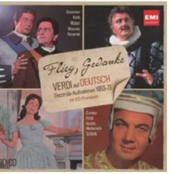 Selecciones Electrola de ópera (III): Flieg, Gedanke. Verdi auf Deutsch