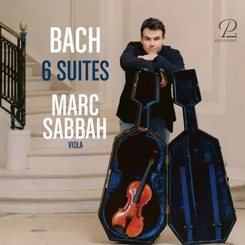 Bach, 6 Suites. Marc Sabbah, viola © 2026 by Prospero