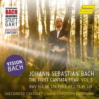 Johann Sebastian Bach, The First Cantata Year, Vol. 3, Gaechinger Cantorei, Hans-Christoph Rademann © 2026 by Hänssler Classic