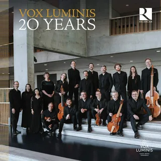 Vox Luminis 20 Years. Caja de 21 CDs. © 2024 by Outhere Music.