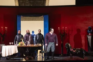 Puccini, Tosca. Dirección musical, Jader Bignamini. Puesta en escena de Pierre Audi. París, Opéra Bastille, marzo de 2026. © 2026 by Ann Ray / OnP.