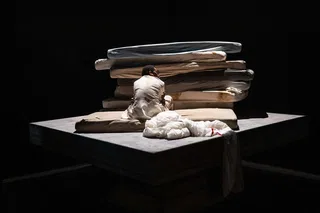 Hannah Kendall, The Knife of Dawn. Ámsterdam, Studio Boekman, marzo de 2026. © 2026 by Bart Grietens / OFF.