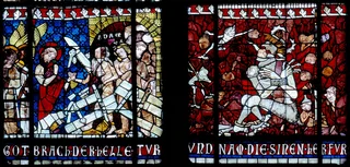 Vitral de la Catedral de Estrasburgo. © 2026 by Andrea Goessel.