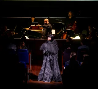 Händel: Giulio Cesare in Egitto. Dirección musical: Marc Minkowski. Dirección escénica: Vincent Boussard. Valencia, Palau de les Arts, marzo de 2026. © 2026 by Miguel Lorenzo y Mikel Ponce / Les Arts.