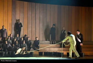 Wagner, Lohengrin. Director musical: Markus Stenz. Dirección de escena: Damiano Michieletto. Venecia, La Fenice, abril de 2026. © 2026 by Michele Crosera / Teatro La Fenice.