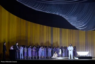 Wagner, Lohengrin. Director musical: Markus Stenz. Dirección de escena: Damiano Michieletto. Venecia, La Fenice, abril de 2026. © 2026 by Michele Crosera / Teatro La Fenice.