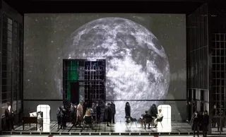 Thomas, Hamlet. Dirección musical, Michael Schønwandt. Puesta en escena de Krzysztof Warlikowski. Opéra National de Paris, octubre de 2026. © 2026 by Bernd Uhlig / OnP.