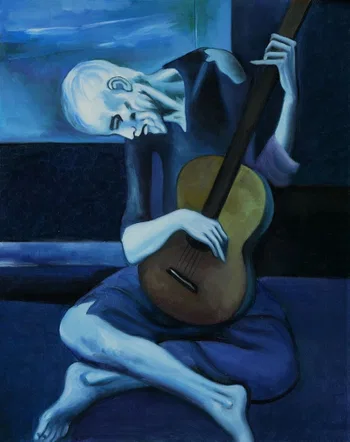 Pablo Picasso, "El viejo guitarrista" (1903)