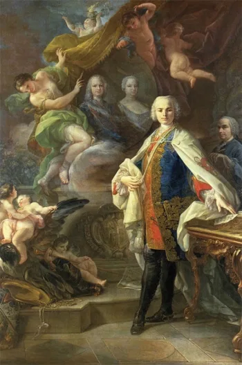 Retrato de Farinelli (1753) por Corrado Giaquinto
