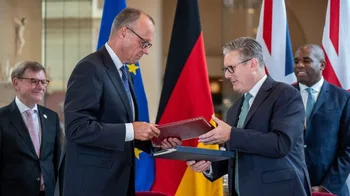 Firma del Tratado de amistad Anglo-germano