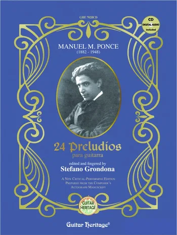 Manuel Ponce. 24 preludios para guitarra