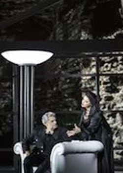Plácido Domingo y Anna Netrebko