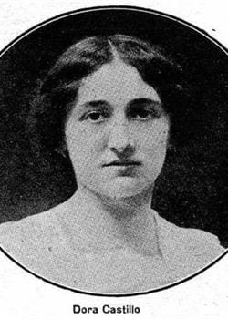 Salvadora Castillo en 1910