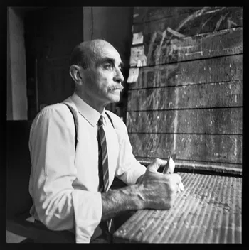 Lucio Fontana en 1965