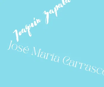 Joaquín Zapata y José María Carrasco