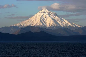 Volcán Viluchinsky en Kamchatka