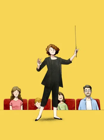 Cartel de los Conciertos en Familia