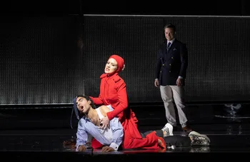 Escena de 'Giulio_Cesare' en la Dutch National Opera