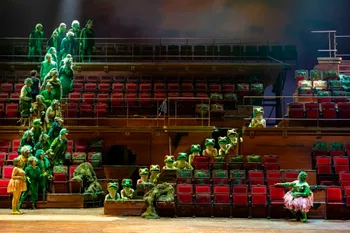 Platée, régie de Laurent Pelly