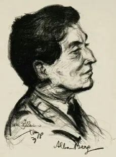 Retrato de Alban Berg