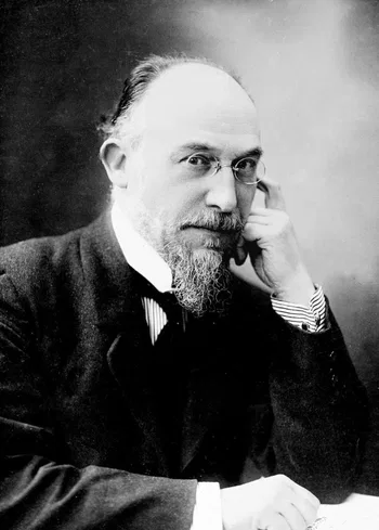 Erik Satie, retrato de Henri Manuel (ca. 1920)