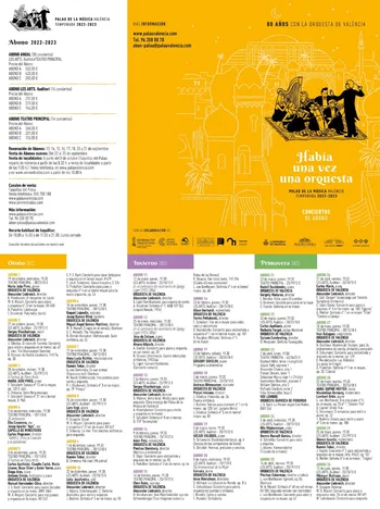 Temporada 2022/23 del Palau de Valencia