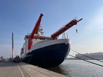 Llegada del Polarstern a su base en Bremerhaven