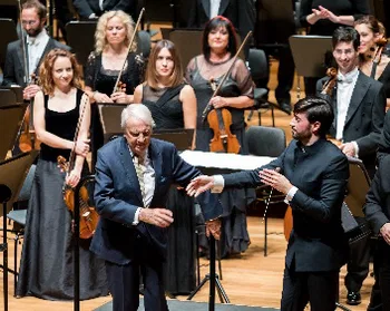 Cristóbal Halffter y Antonio Méndez