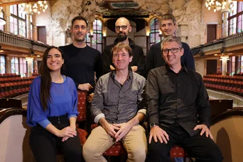 Foto de familia de compositores de la Generación C