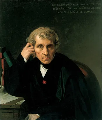 Luigi Cherubini © Jean Auguste Dominique Ingres