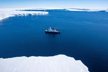 El Polarstern en la Antártida Oriental