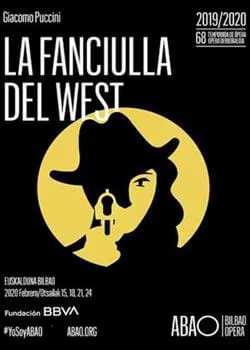 Cartel de La fanciulla del West en ABAO