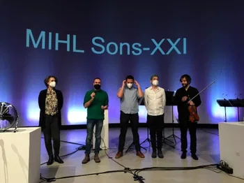 Silvia Rosani, Ramón Otero, Gabriel Bolaños, Davor Vinzce y Roberto Alonso