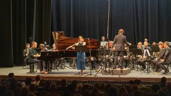 A. Rábade y L. Lorenzo con JM Romero Llopis y la BMMC