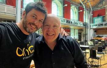 Fernando Arias y Jonathan Pasternack