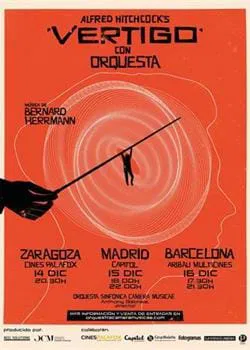 'Vértigo' de Hitchcock con orquesta