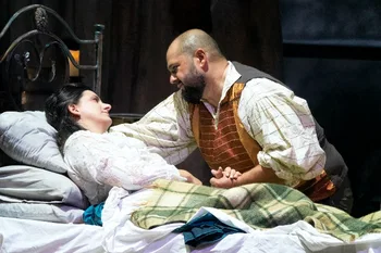 Miren Urbieta-Vega y Celso Albelo