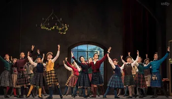 Escena de 'La Sylphide' de la Compañía Nacional de Danza