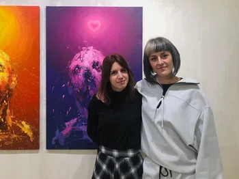 Laura Darriba y Raquel Rico Calleja