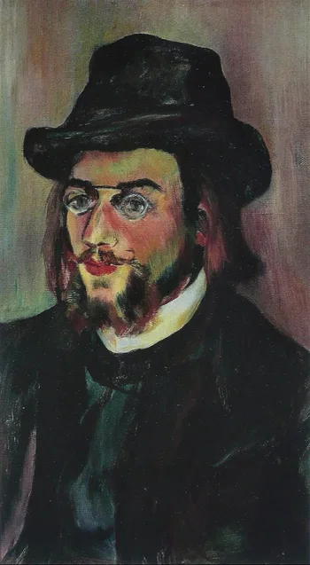 Erik Satie, retrato de Suzanne Valadon (1893)