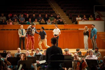 Ensayo de 'El rapto del serrallo' en Granada