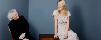 Simon Rattle y Magdalena Kozená