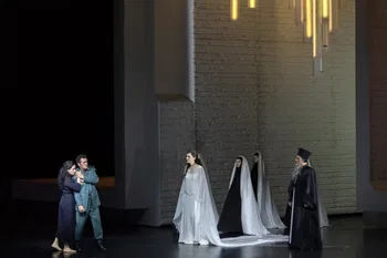 Escena de 'Aida' en el Festival de Salzburgo
