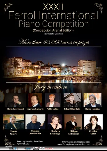 Concurso Internacional de Piano de Ferrol 2021