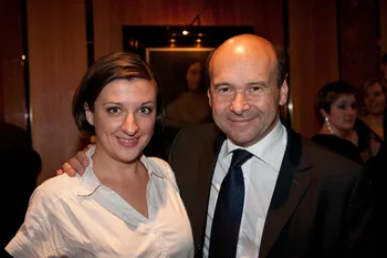 Olga Bezsmertna y Dominique Meyer
