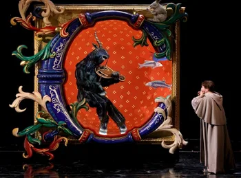 Filidei, Il nome della rosa. Regie de Michieletto