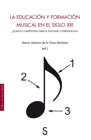 Portada de "La educación y formación musical en el siglo XXI"