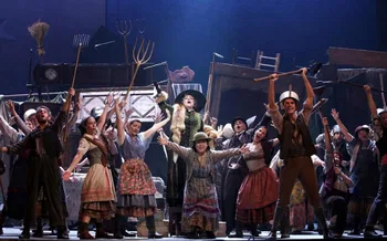 Escena de 'La fille du régimen' en el Teatro Real de Madrid