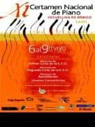 Palmarés del XI Certamen Nacional de Piano Veguellina de Órbigo-León                                       