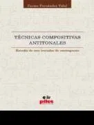 Nuevo libro sobre Técnicas compositivas antitonales                                                        